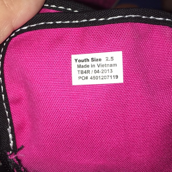 Beautiful Hello kitty Vans sneakers. Super clean! Closet staple! Will turn heads - Picture 3 of 6